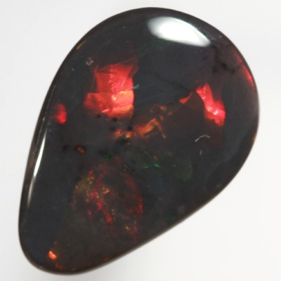 SOLID BLACK OPAL Bright, rich blood red jumping always 